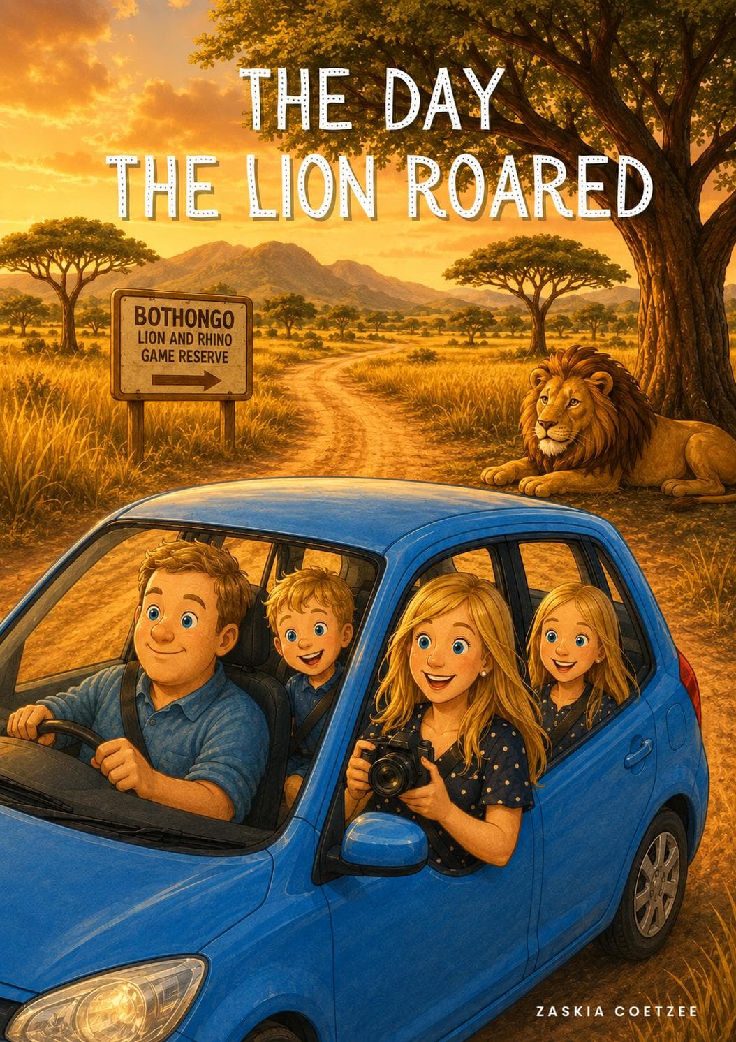 Cover of The Day the Lion Roared